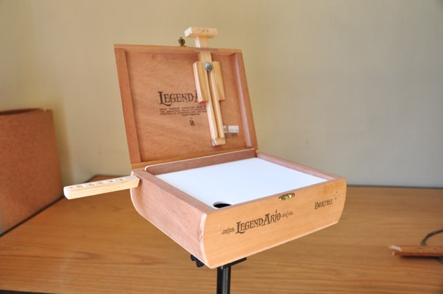 DIY - Cigar Box to Pochade Box Conversion - Green Olive Arts