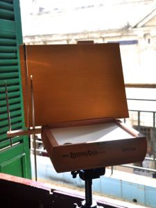 Pochade Box - set up