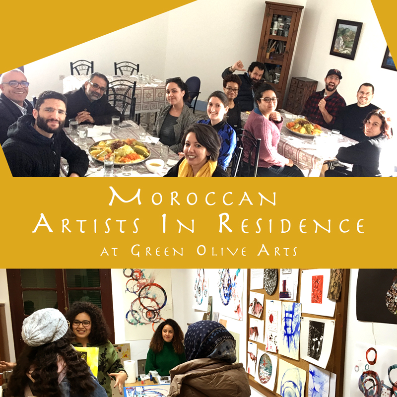Moroccan artists in residence